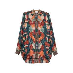 Pierre-Louis Mascia Women Printed Silk Shirt
